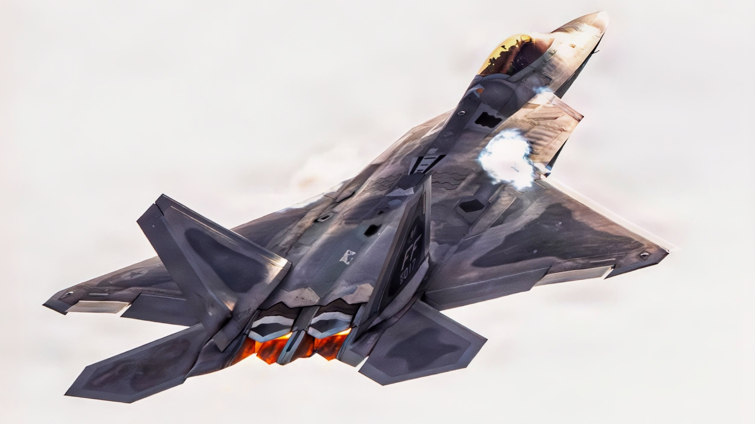F-22 Raptor fighter supporting Japan US Australia air exercise