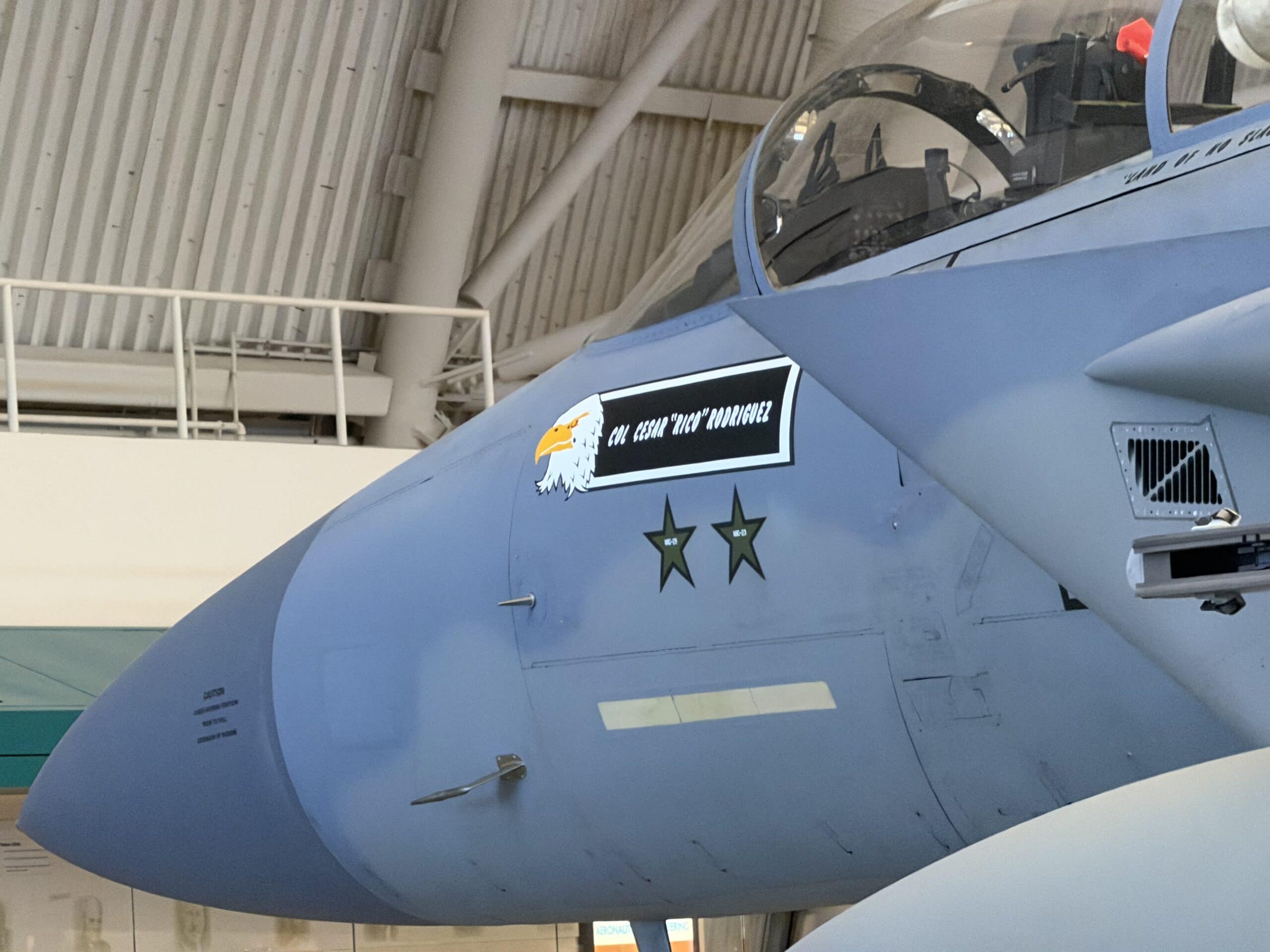 F-15C. Taken at the Smithsonian by 19FortyFive.com staff.