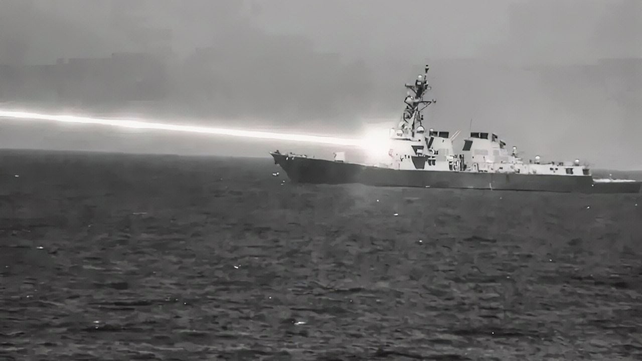 HELIOS Laser Testing U.S. Navy