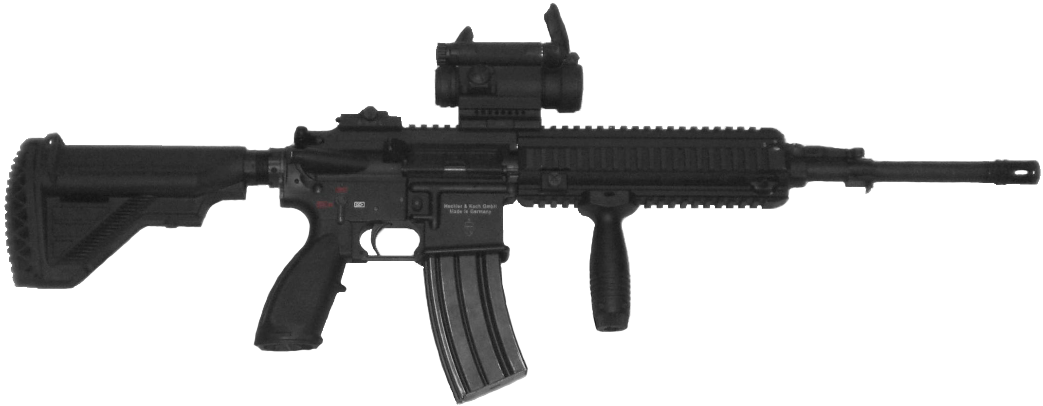 Heckler and Koch G95 HK416 assault rifle made in Germany for the Bundeswehr