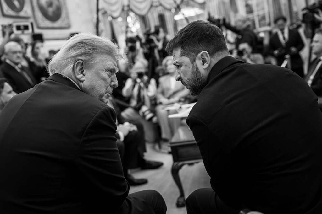 Trump and Zelenskyy White House Ukraine peace talks