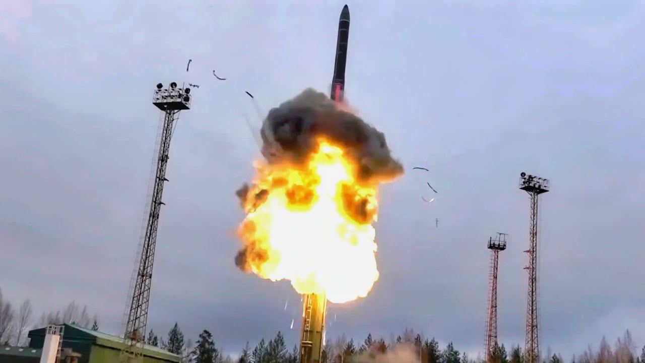Oreshnik ICBM from Russia.