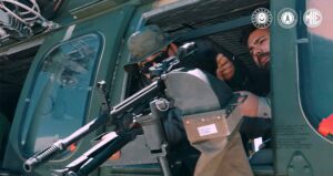 MMT-76 as helicopter door gun weapon system. (Screenshot Youtube © MKE)