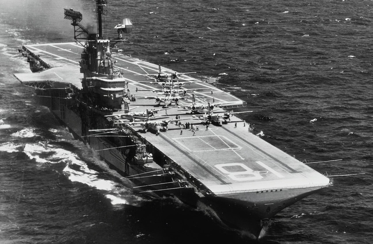 Essex-Class Aircraft Carrier.