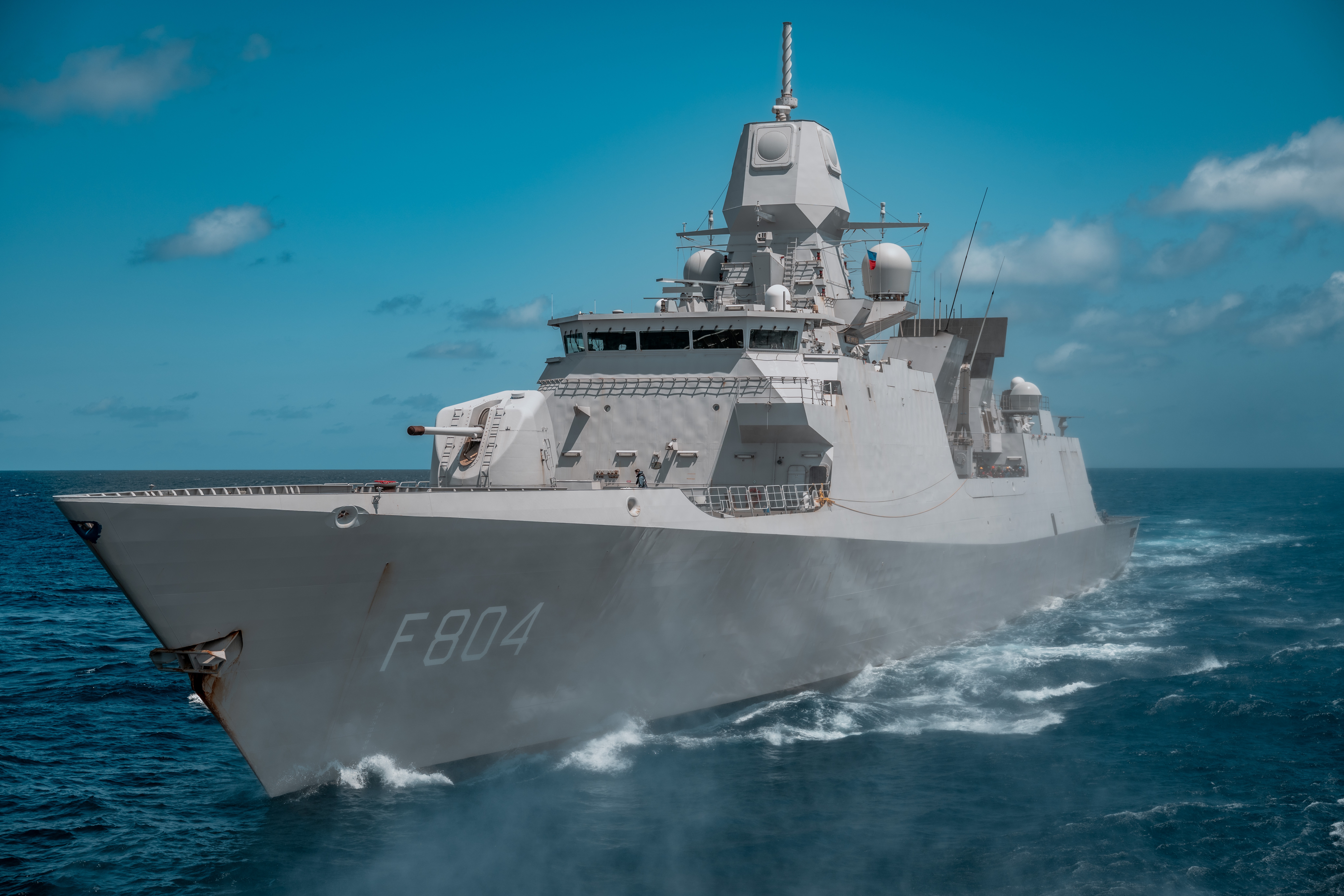 HNLMS De Ruyter frigate South China Sea Indo Pacific deployment