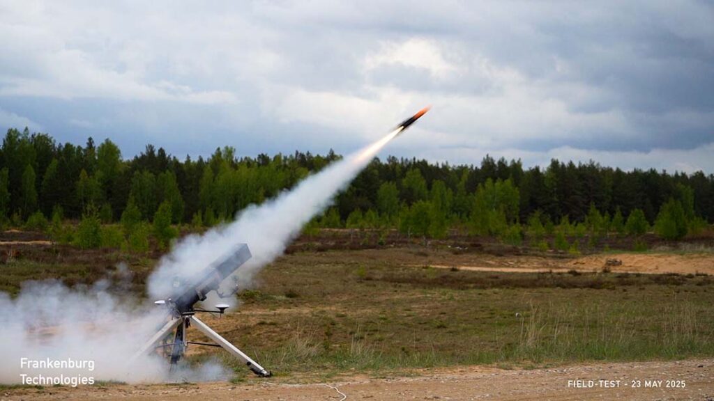 Frankenburg Technologies is among several that claim to use similar design and production methods that opponents use for their novel aerial threats, relying on commercially-accessible dual-use components and promising ‘good enough’ specifications to provide lower costs. [Frankenburg Technologies]