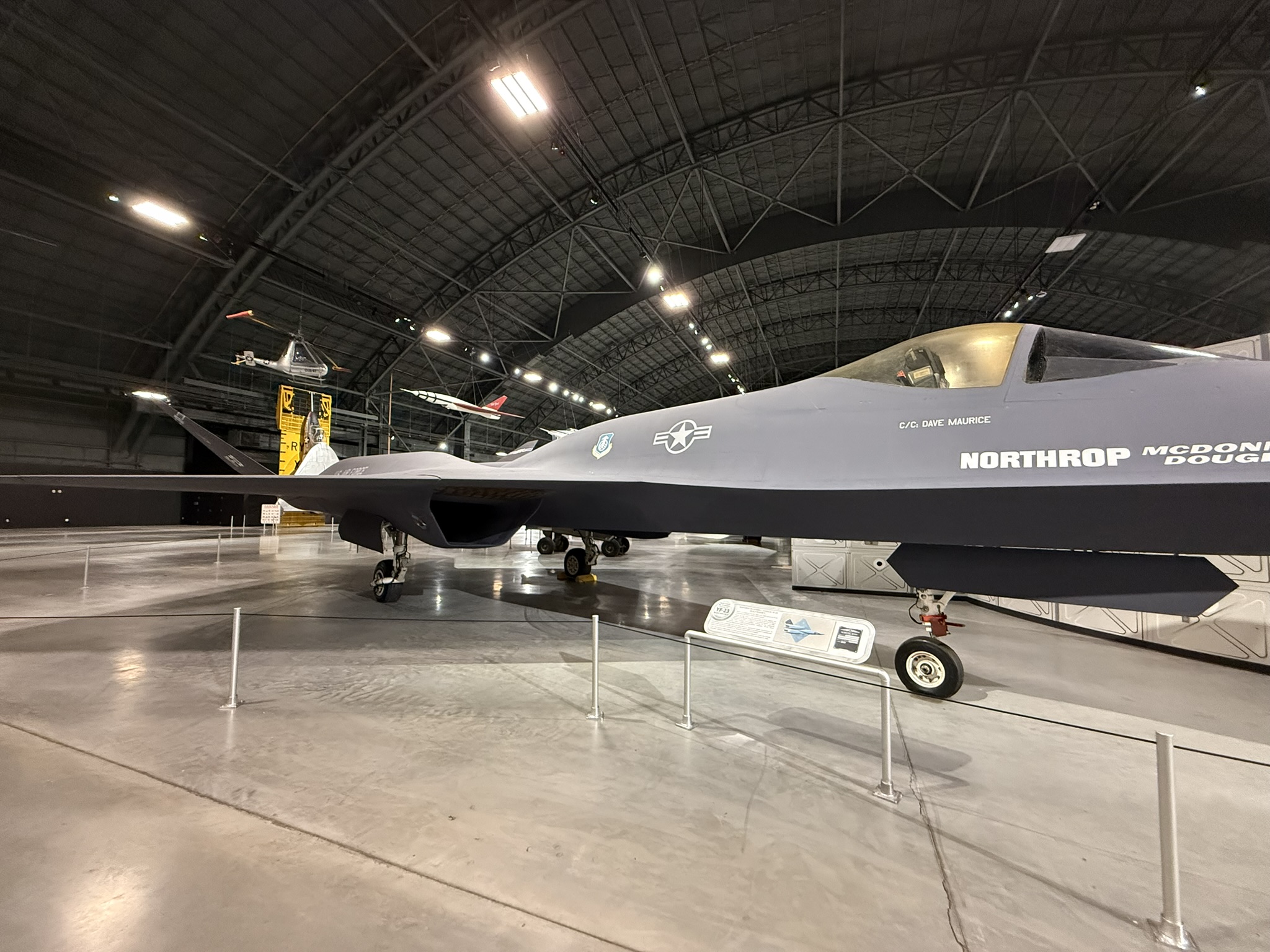 YF-23. 19FortyFive image from the National Museum of the US Air Force. 