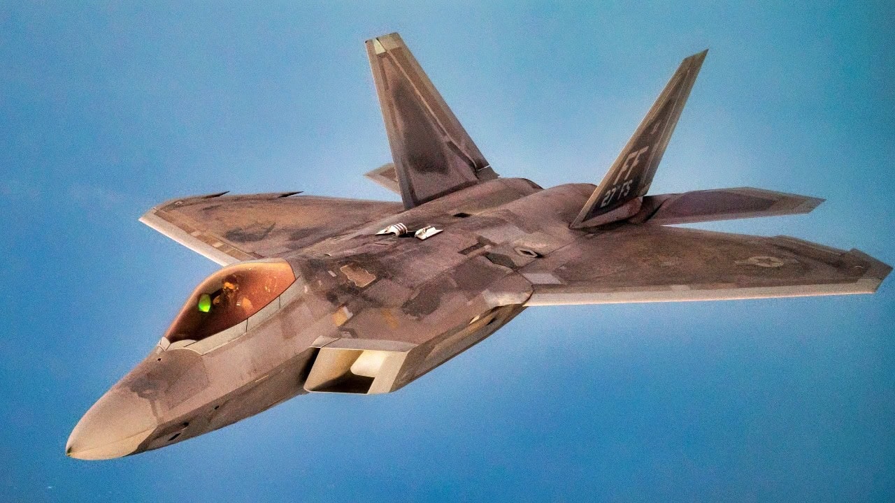 F-22 Raptor Fighter U.S. Air Force.