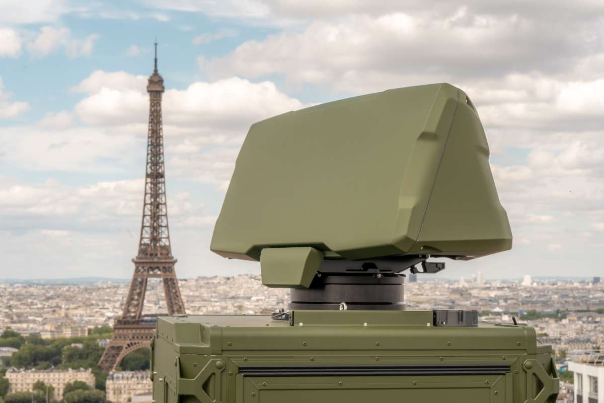 Saab Giraffe 1X mobile radar for French air defence