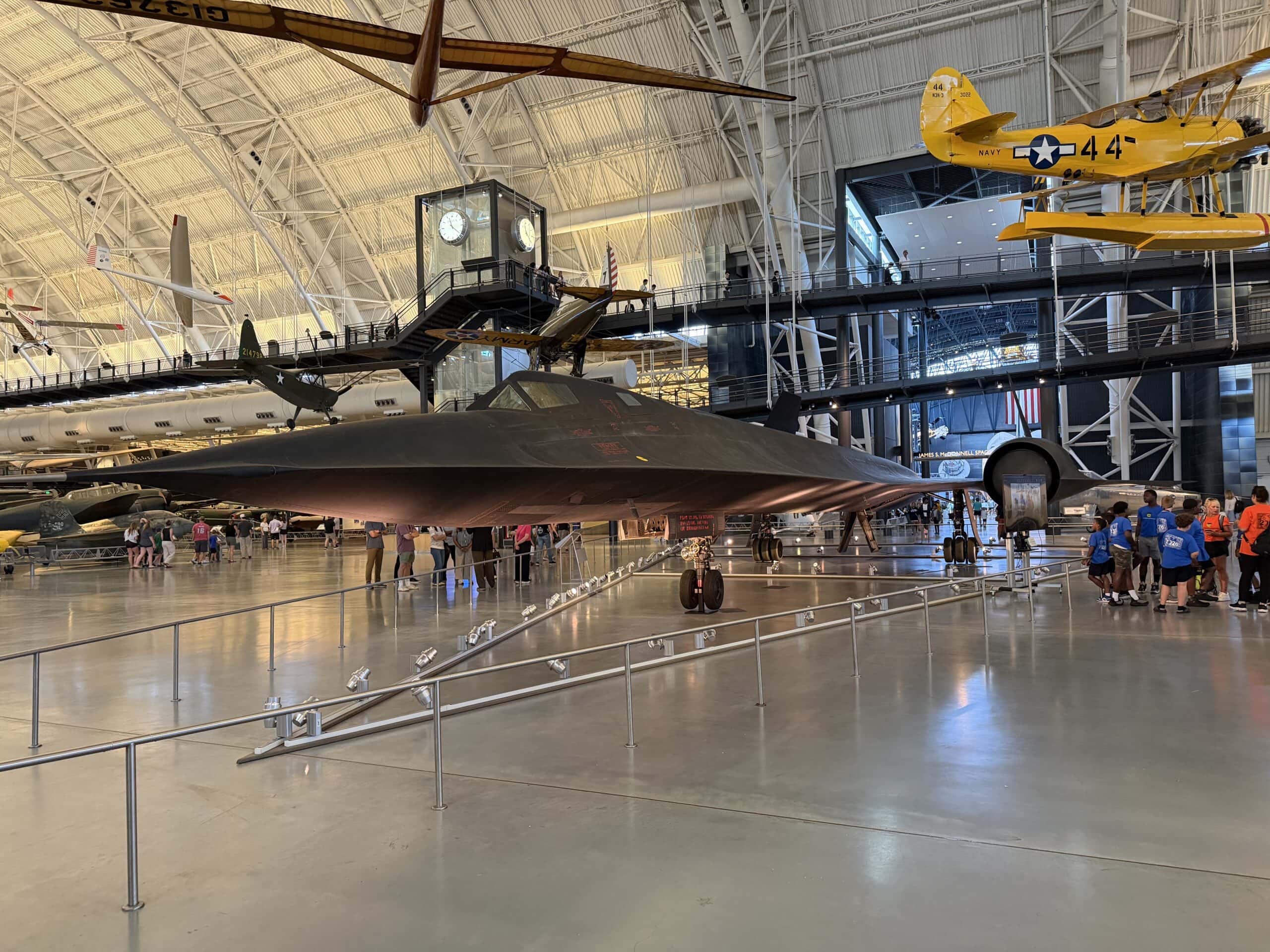 SR-71 Blackbird at the Smithsonian. 19FortyFive Image taken by Christian D. Orr. 