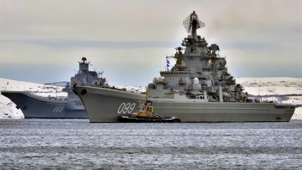Kirov-Class Nuclear Russian Cruiser Creative Commons Photo