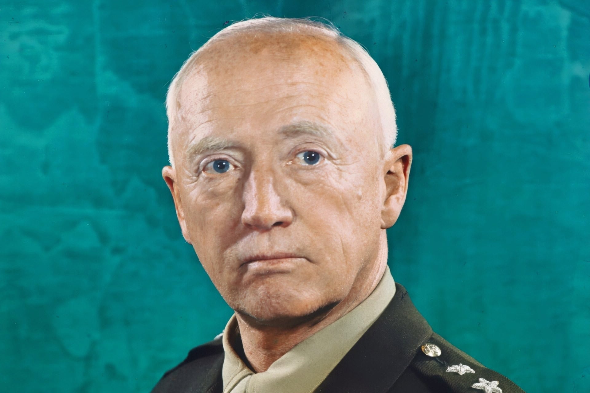 巴顿将军肖像