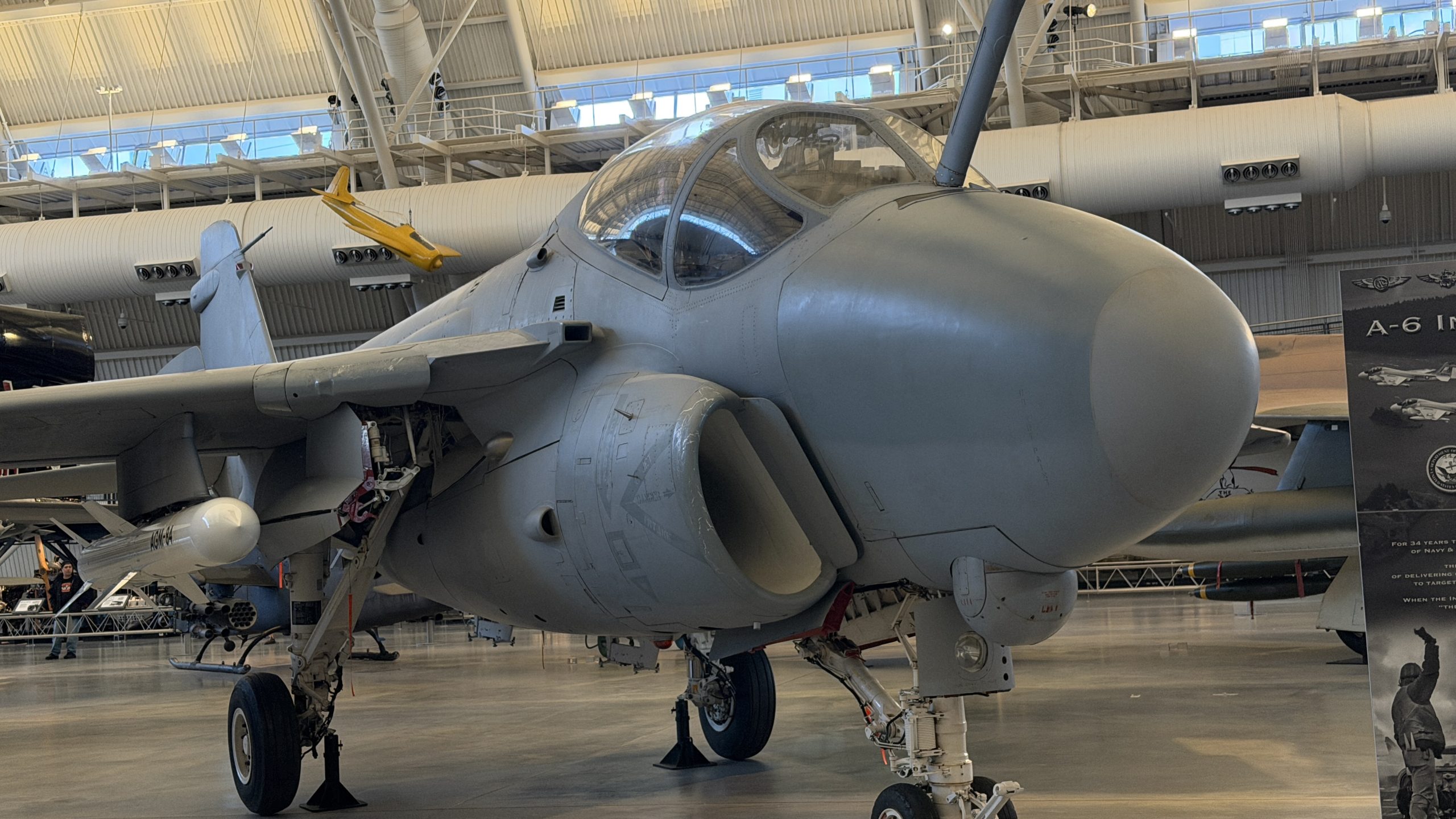 A-6 Intruder located at the Smithsonian outside of Washington, DC. 19FortyFive image taken on September 30, 2026. 