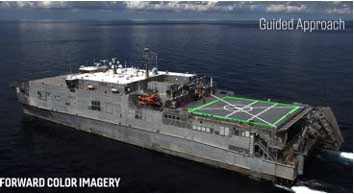 Near Earth’s technology performing ship deck tracking on previous DoD programs [Photo © 2025 Near Earth Autonomy, Inc.]