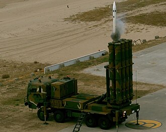 韩国KM-SAM中程防空导弹系统发射器