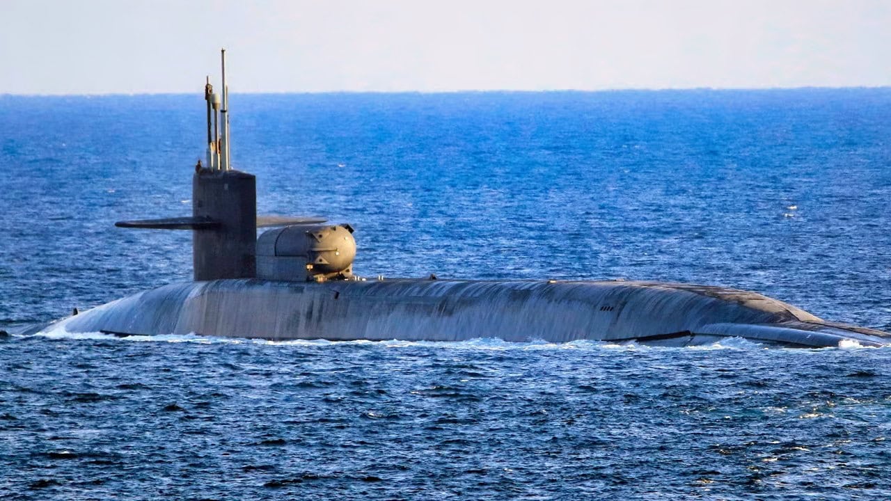 Ohio-Class SSGN Submarine U.S. Navy.