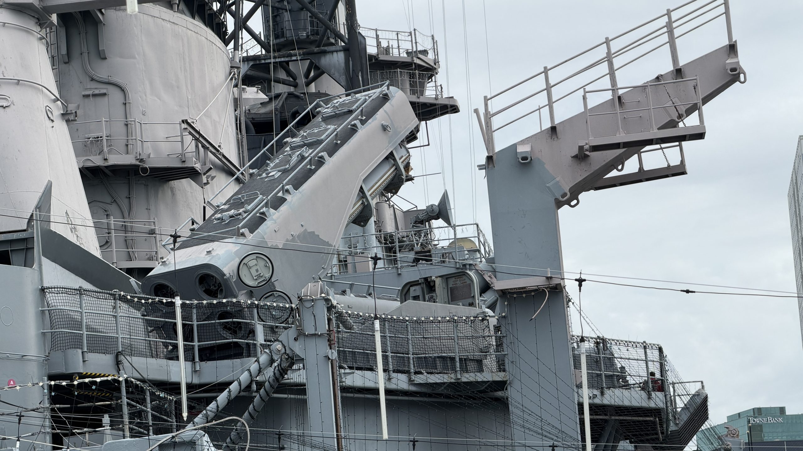 USS Wisconsin Iowa-Class Battleship Tour. Photo by 19FortyFive Reporter Christian D. Orr.