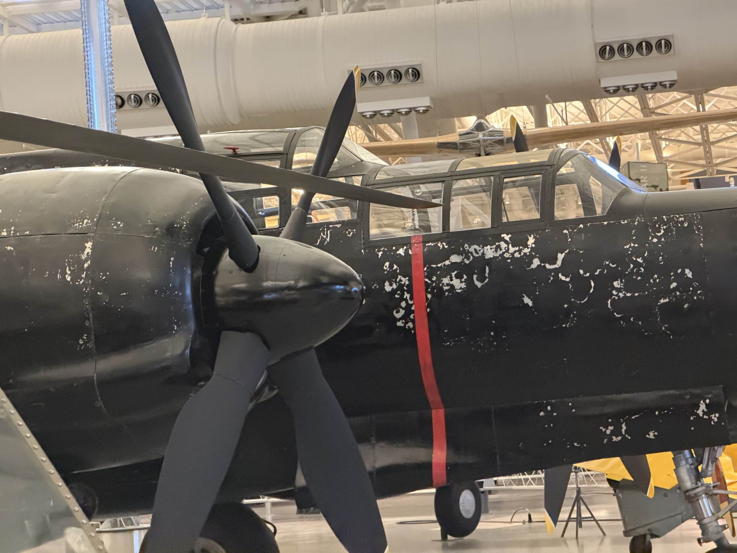 Northrop P-61 Black Widow. Image taken by 19FortyFive staff on July 8, 2026 at the Smithsonian. 