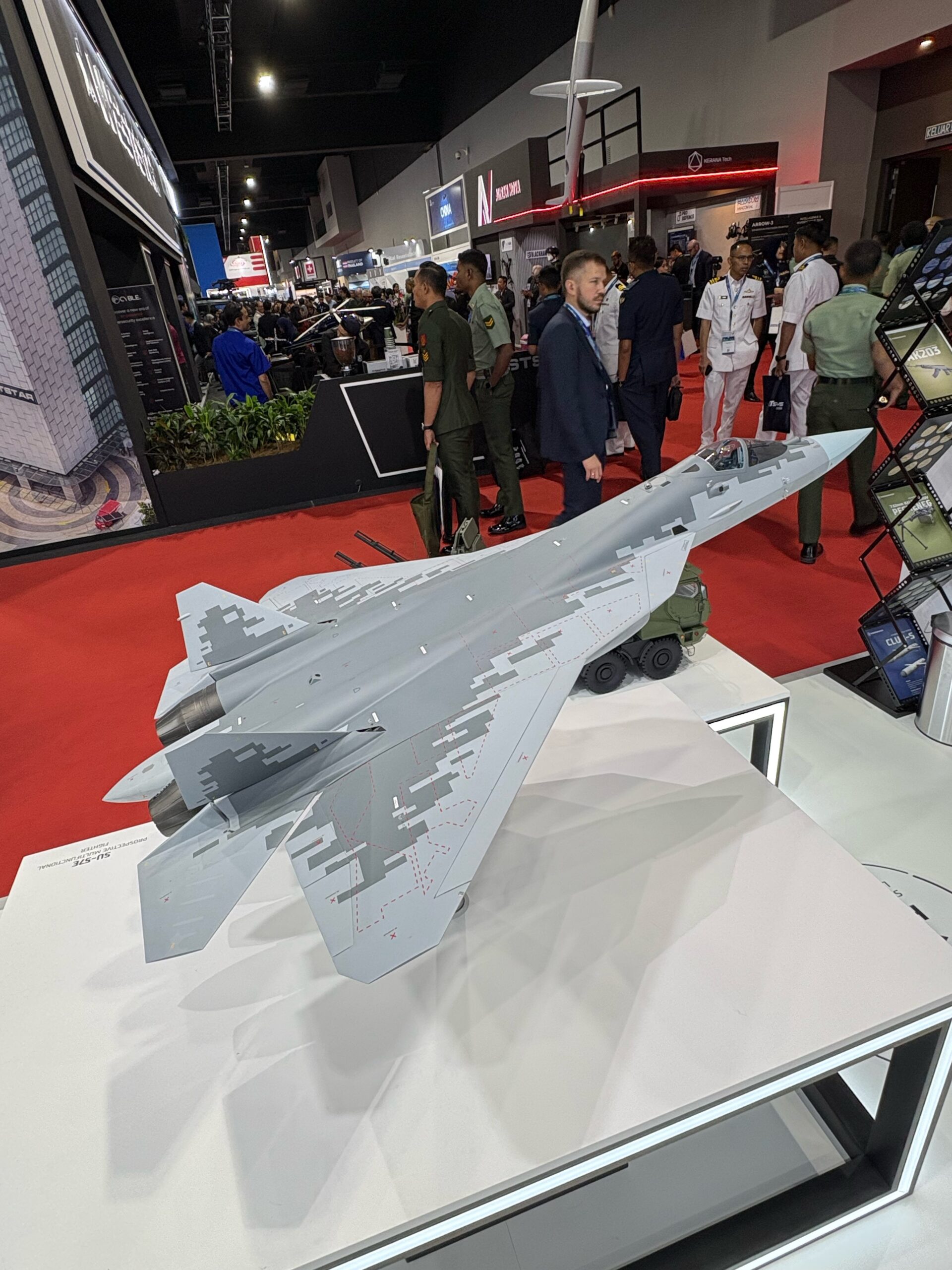 Su-57 Model 19FortyFive Original Photo