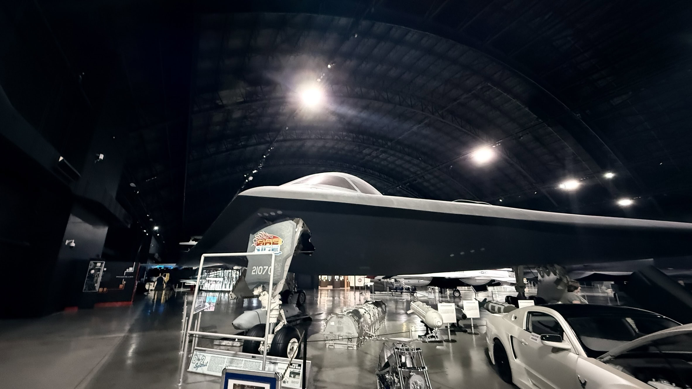 B-2 Spirit at the National Museum of the U.S. Air Force. Image Credit: Harry J. Kazianis.