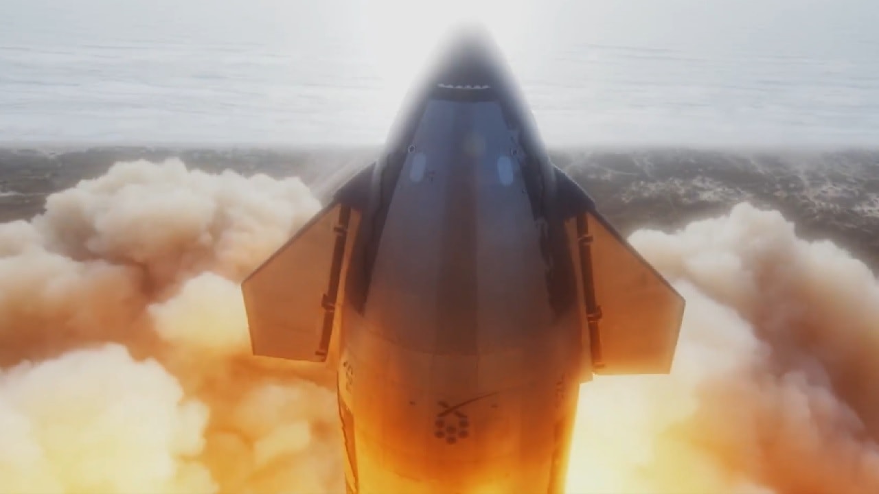 SpaceX Rocket Takeoff