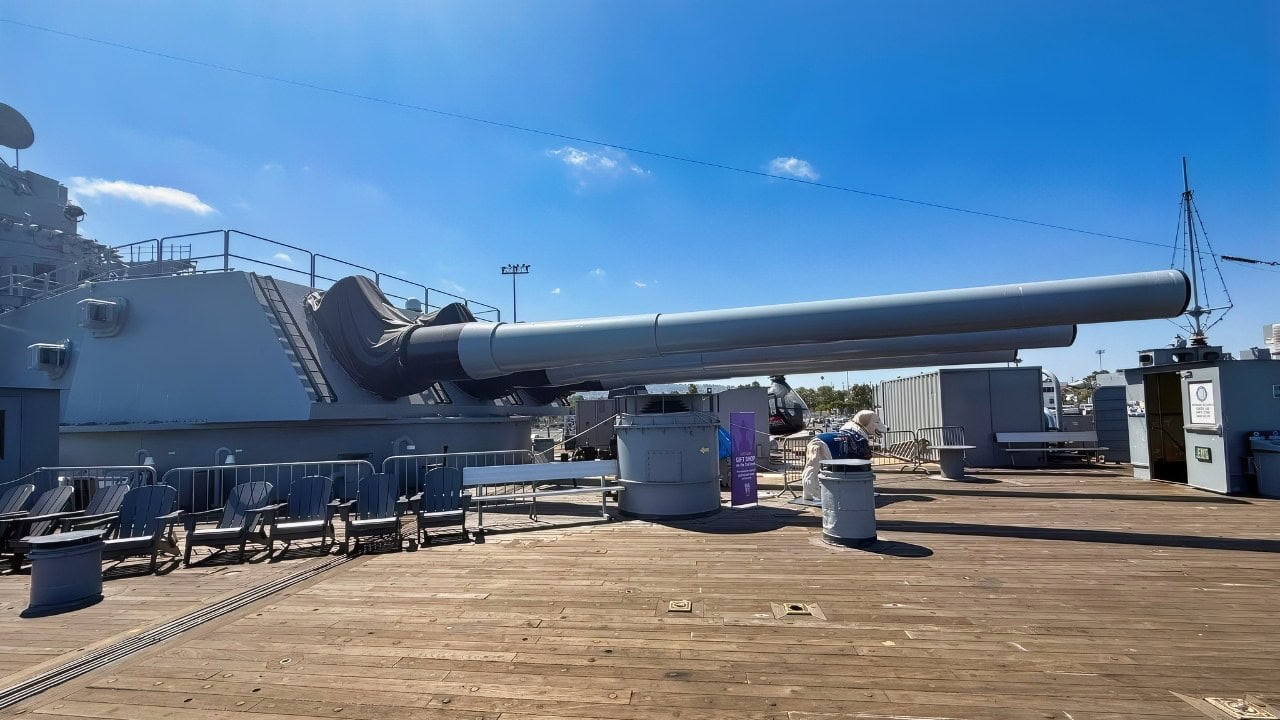 16-Inch Guns of USS Iowa 19FortyFive Image
