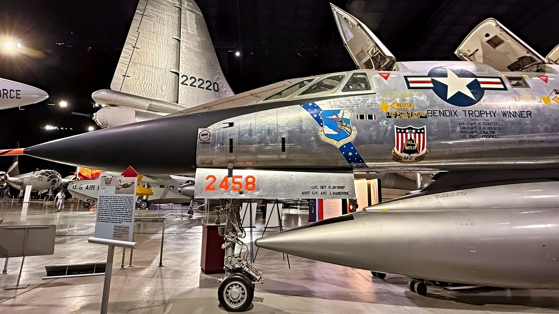 B-58 Hustler Side View 19FortyFive.com Image