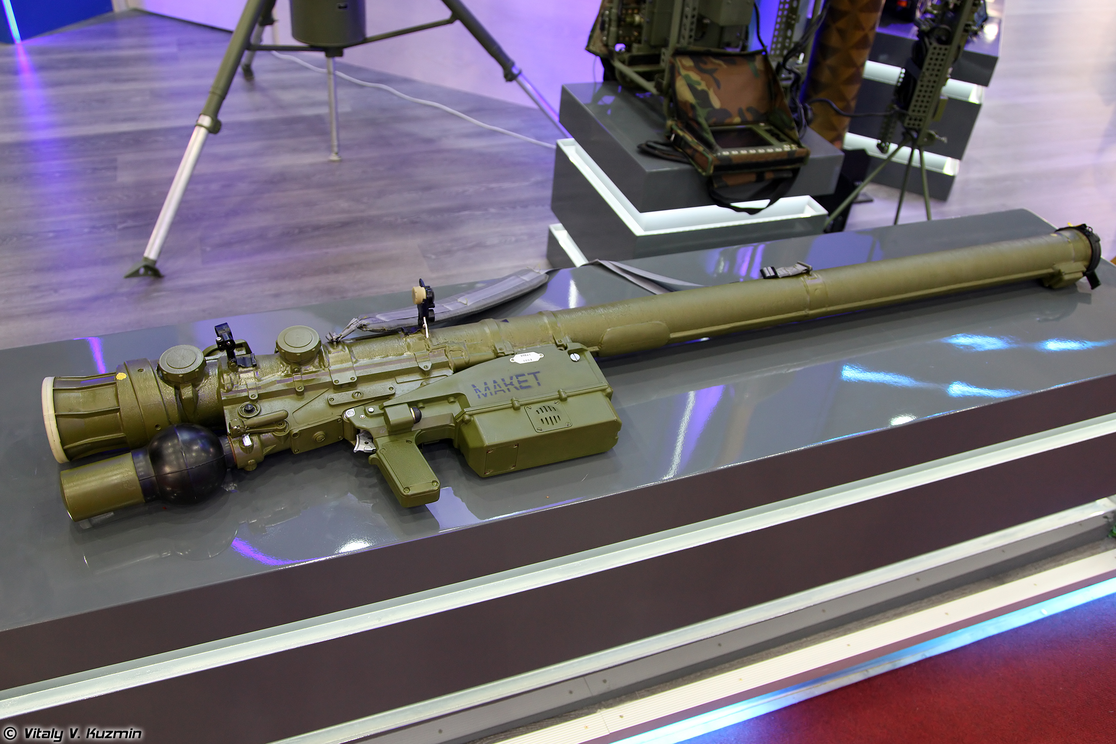 9K333 Verba - MANPADS - KBM (Konstruktorskoye Byuro Mashinostroyeniya ...