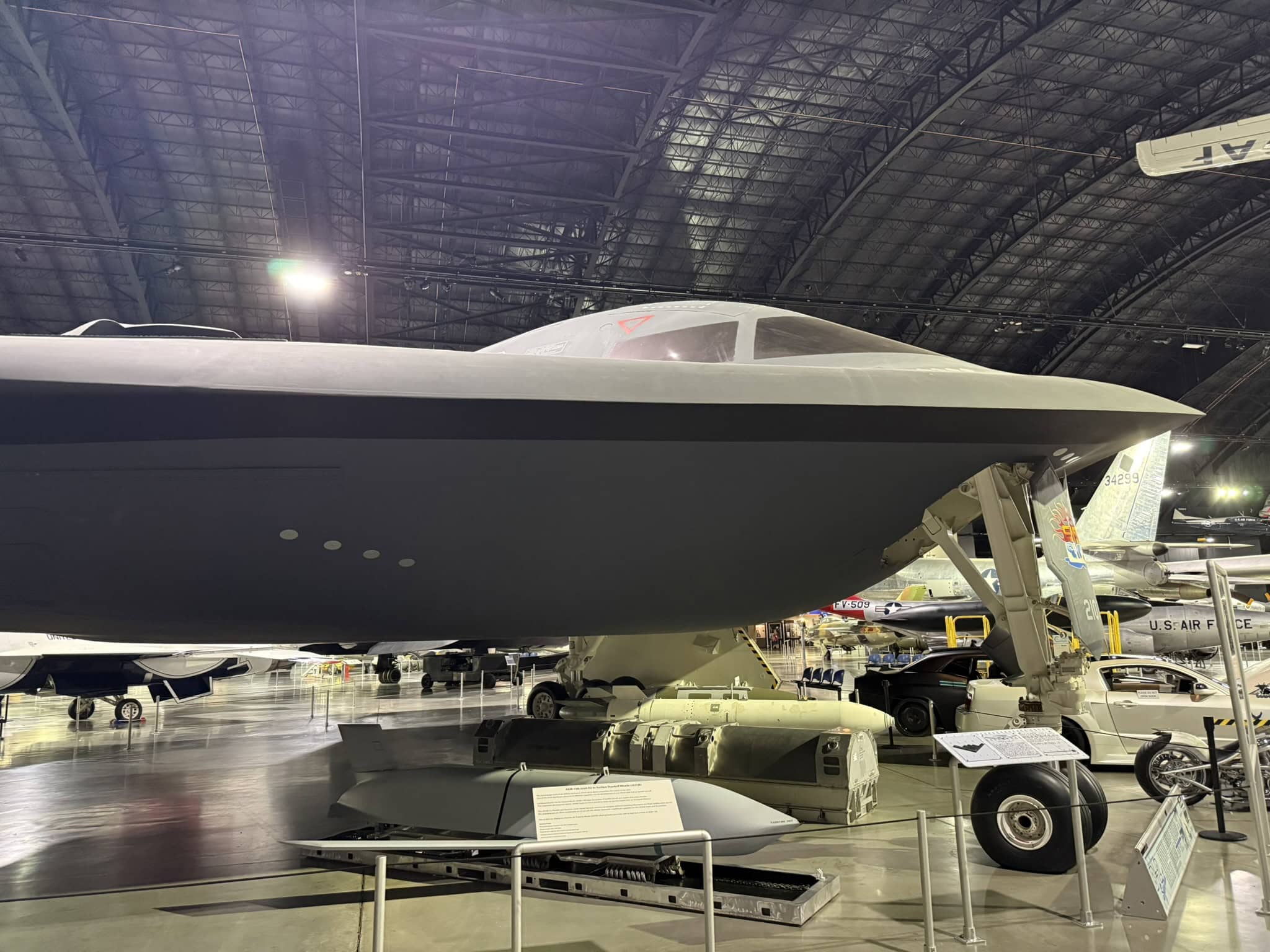 B-2 Spirit Stealth Bomber. 19FortyFive.com Photo from National Museum of the U.S. Air Force Visit in 2025.