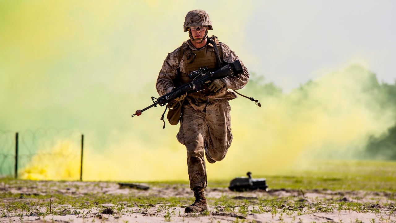 美国陆军士兵训练