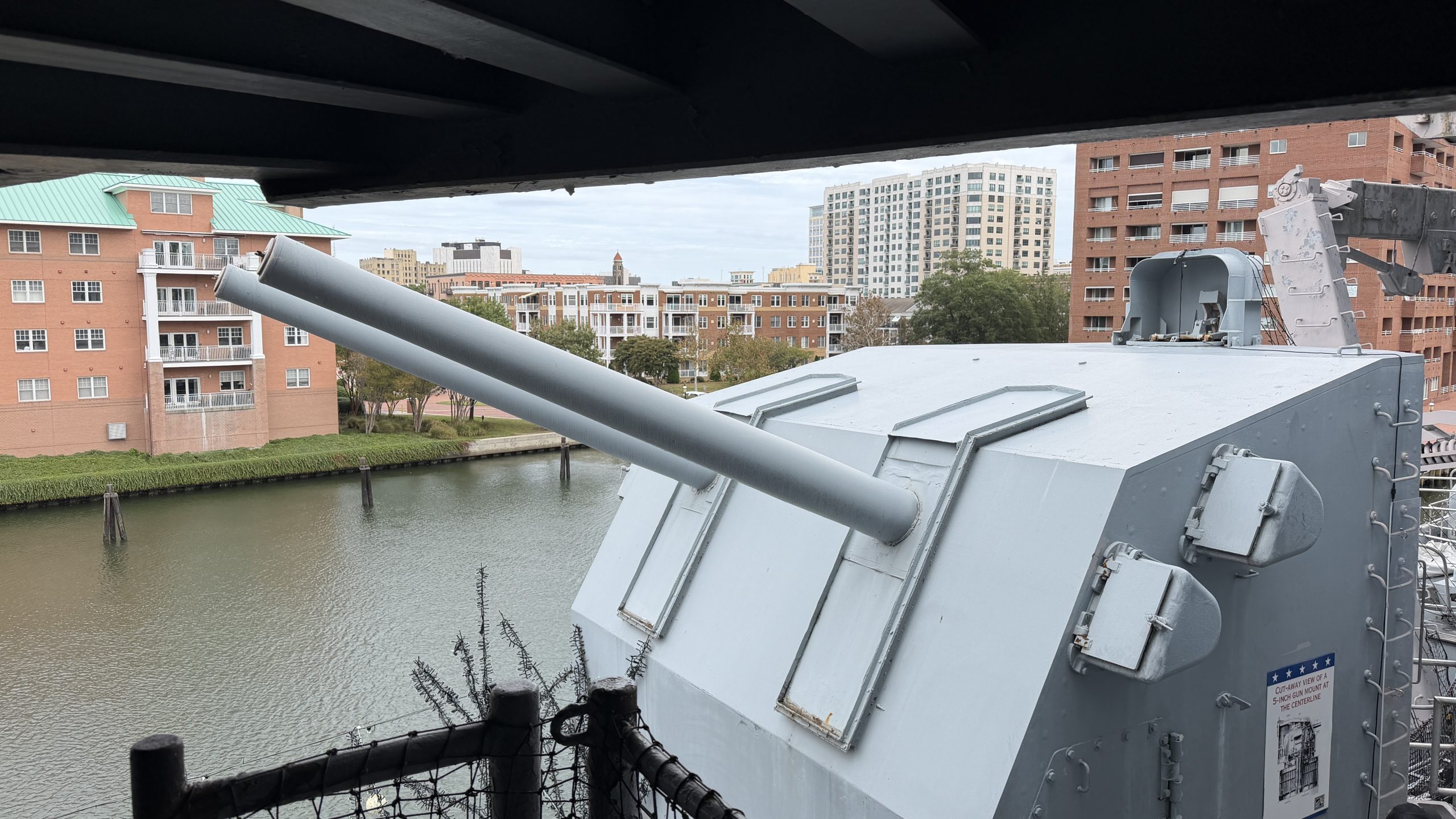 USS Wisconsin Iowa-Class Battleship Tour. Photo by 19FortyFive Reporter Christian D. Orr.