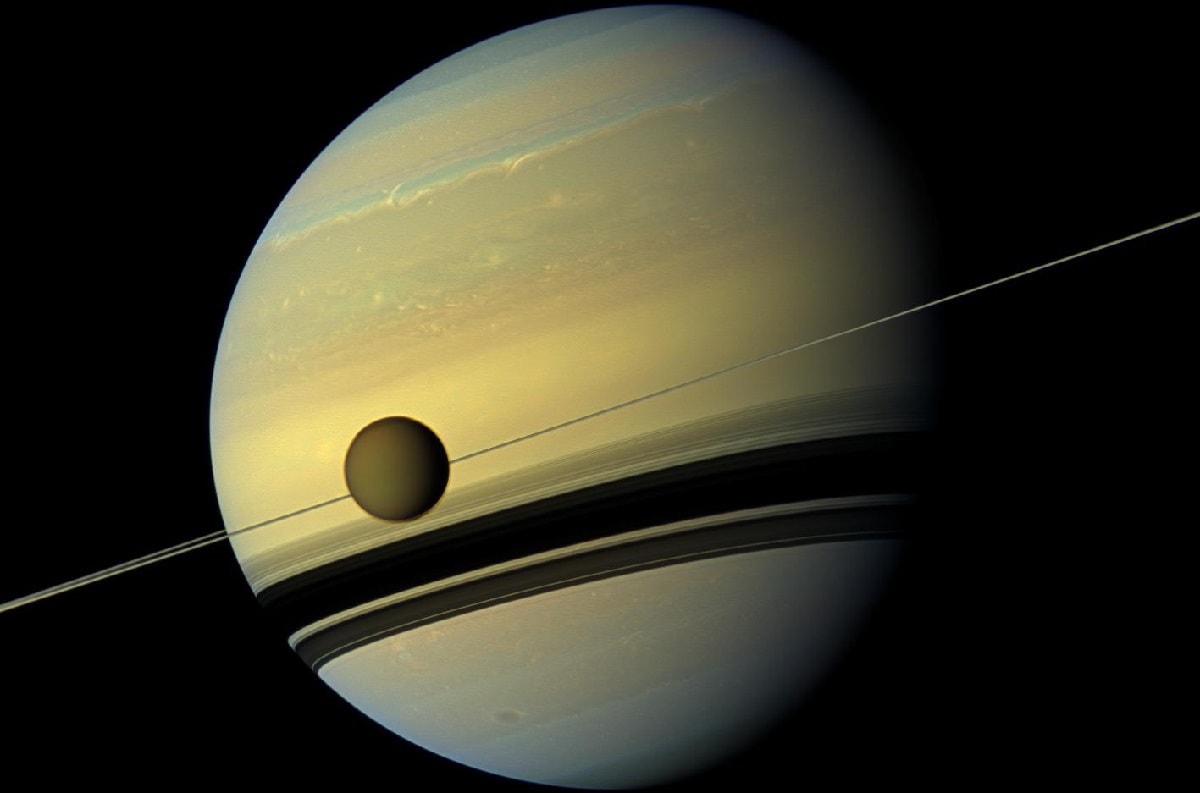 Saturn and Titan