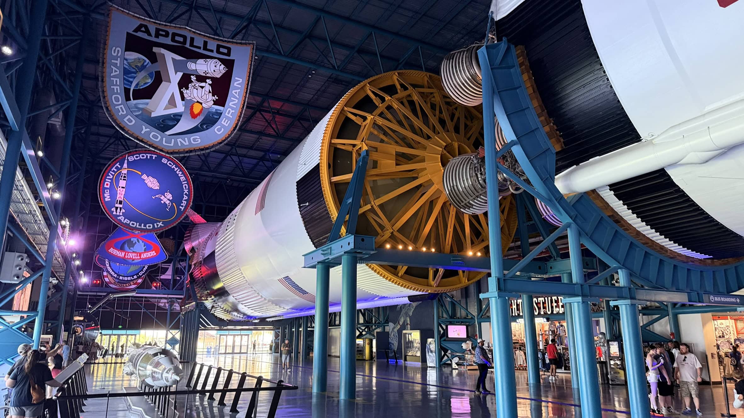 Saturn V rocket at the Kennedy Space Center. Taken on 6/28/2026 by Harry J. Kazianis for 19FortyFive. 