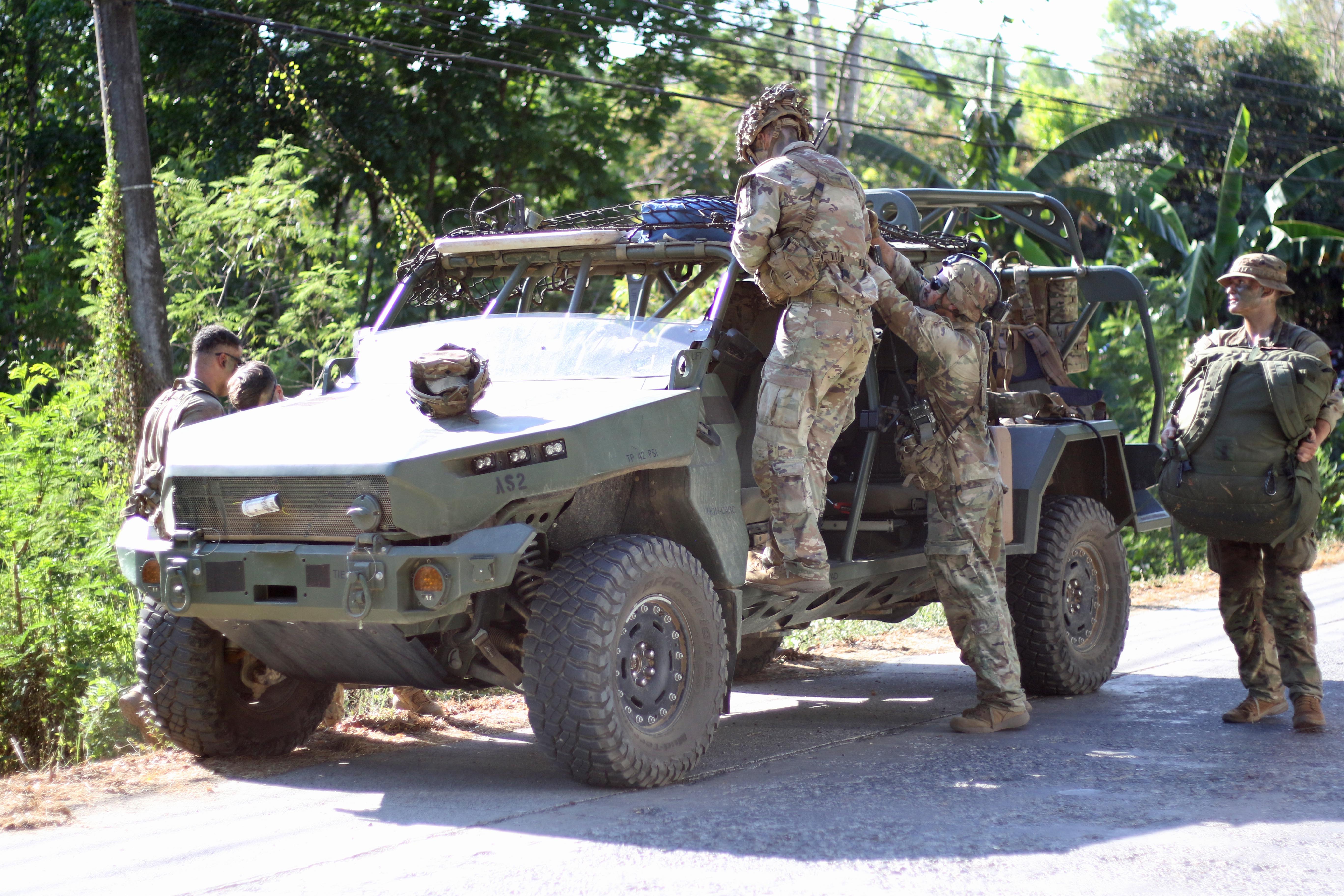 The 25th Infantry Division is now widely equipped with M1301 Infantry Squad Vehicles. (Gordon Arthur/staff)