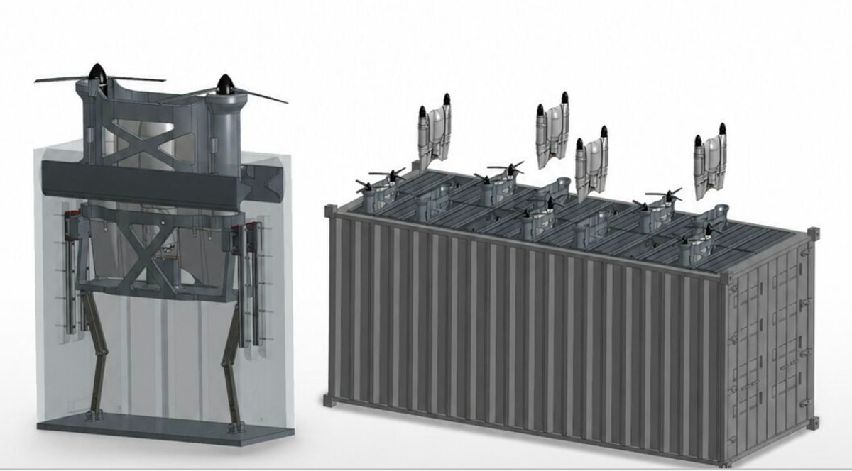 Artist rendering by Cavok UAS