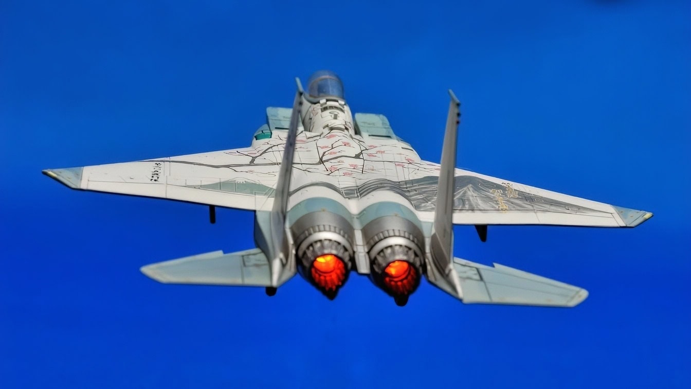 Japanese F-15J fighter representing Japan Air Self-Defense Force readiness