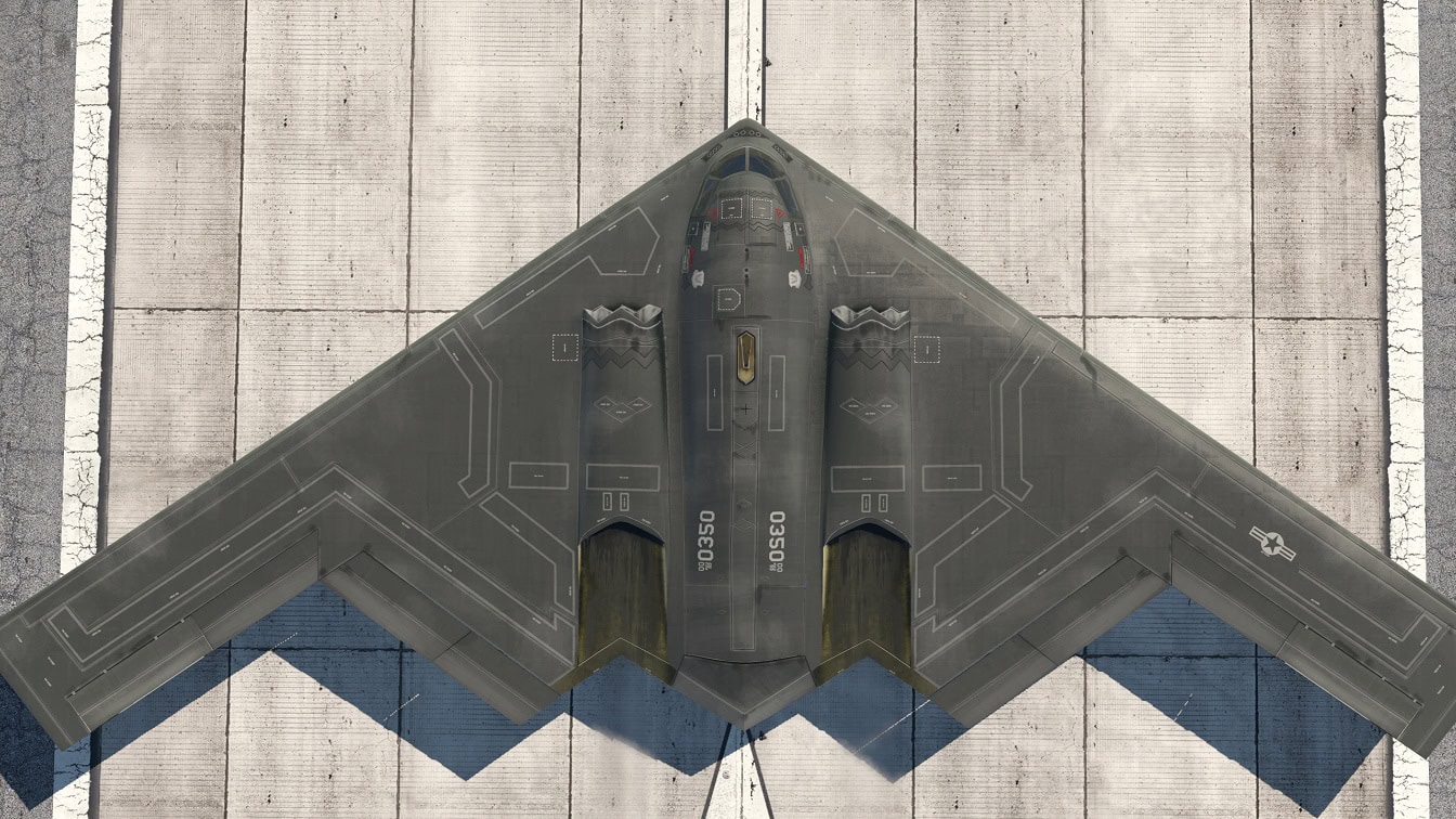 B-2轰炸机。B-21突袭者将非常相似。图片来源：创意共享。