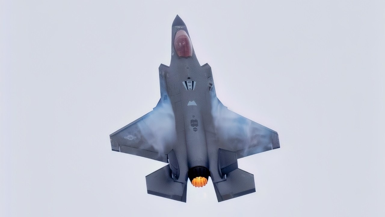Maj. Kristin “BEO” Wolfe demonstrates the capabilities of the F-35A Lighting II, a single seat, single engine, all-weather stealth multirole fighter aircraft, during a practice flight with the F-35 Demonstration Team at Hill Air Force Base, Utah Feb. 6, 2024. (U.S. Air Force photo by Senior Airman Jack Rodgers)