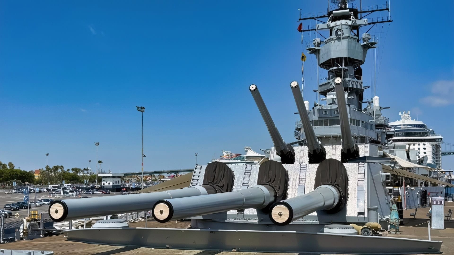 USS Iowa Battleship Guns 19FortyFive.com Image