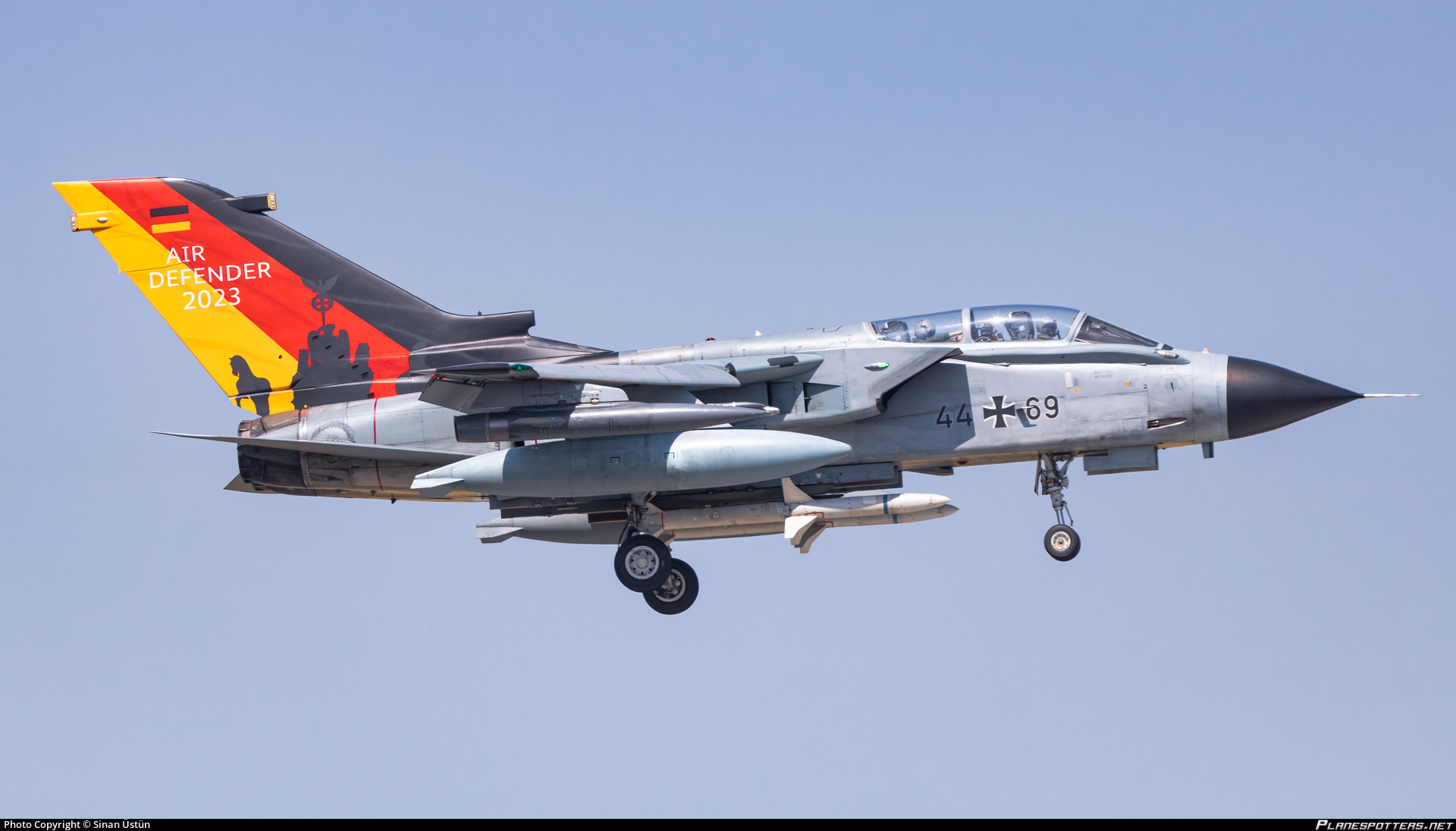 German Luftwaffe Panavia Tornado IDS fighter jet Air Defender 2023