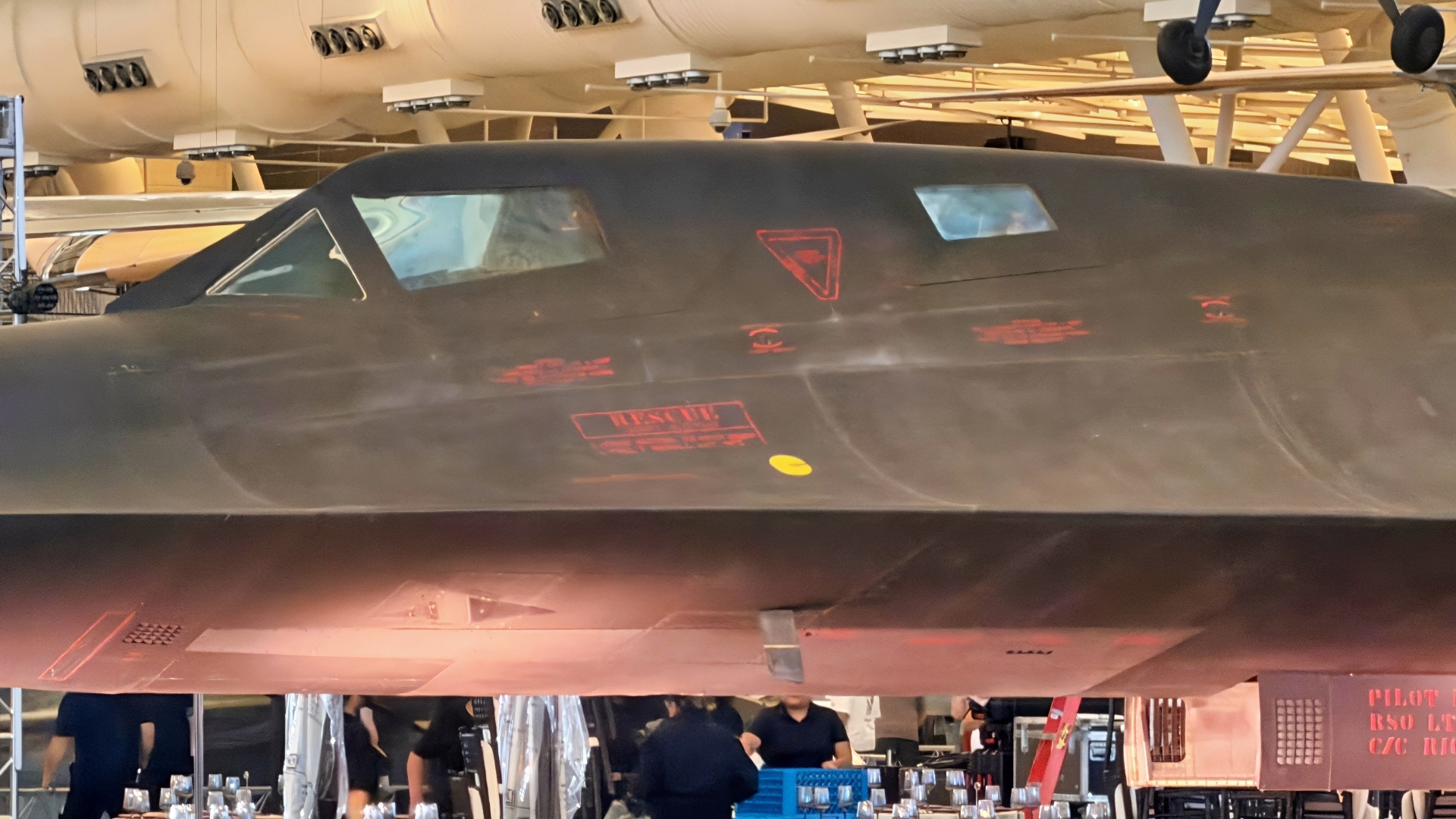 SR-71 Blackbird Sideview