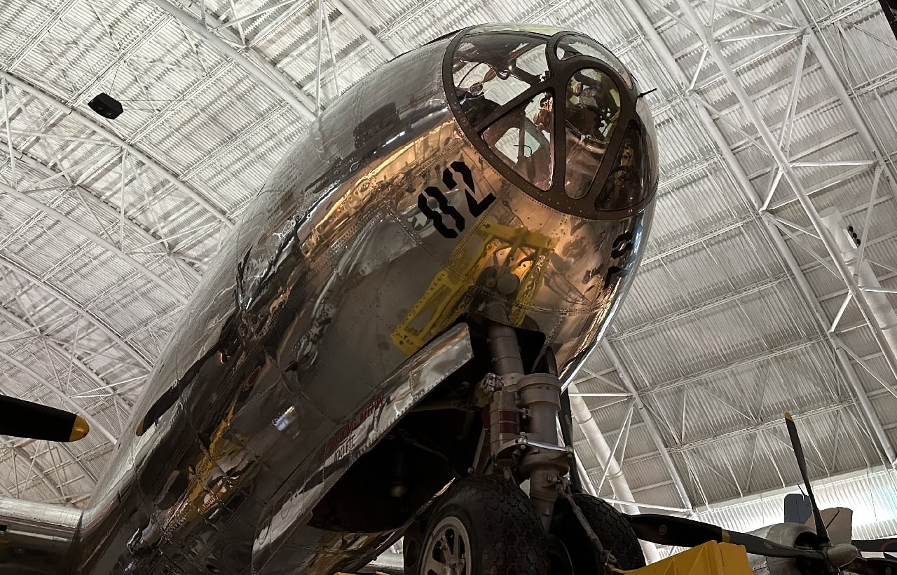 Enola Gay B-29. Image was taken on October 1, 2022. Image Credit: 19FortyFive.com