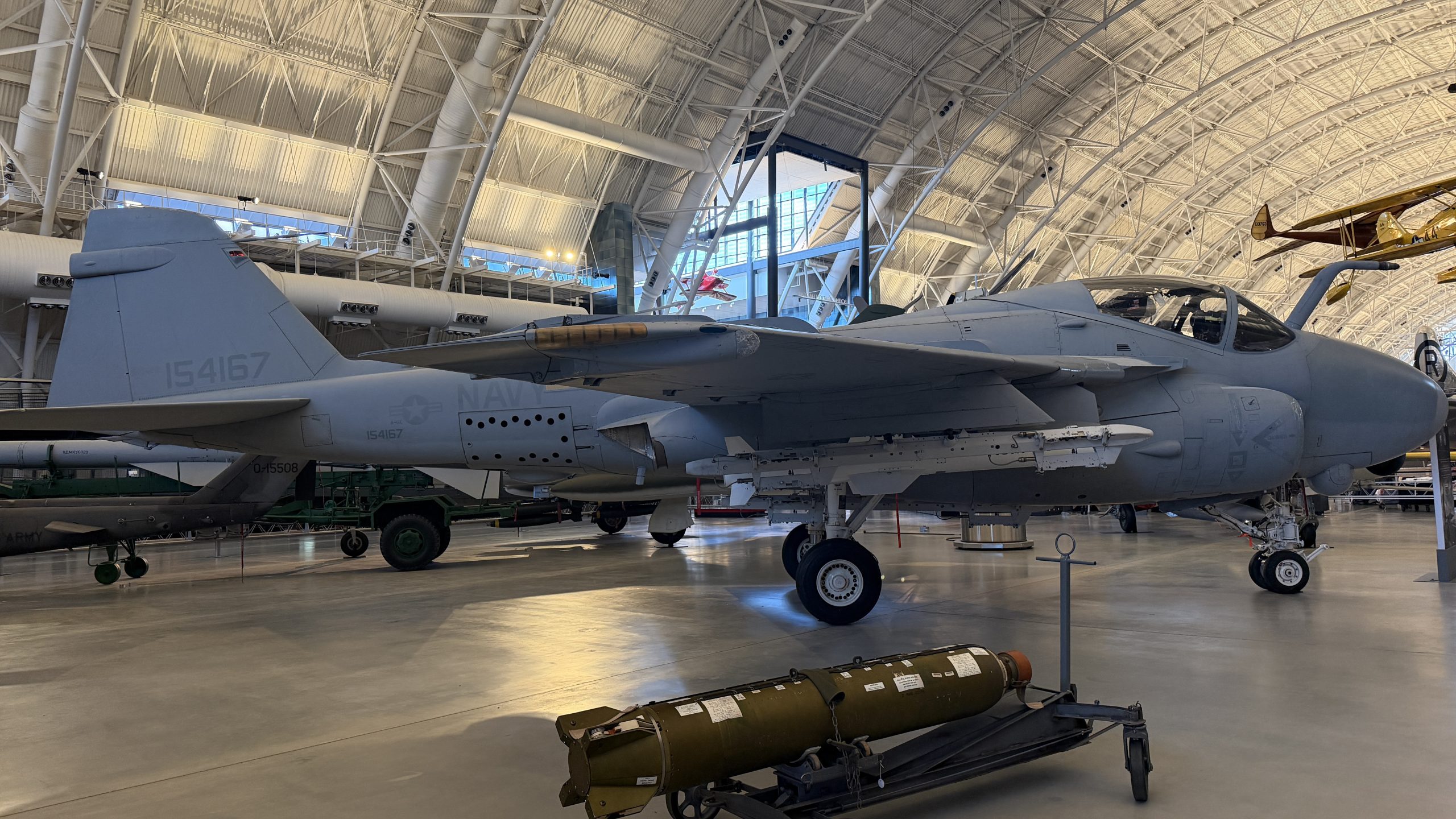 A-6 Intruder located at the Smithsonian outside of Washington, DC. 19FortyFive image taken on September 30, 2026. 