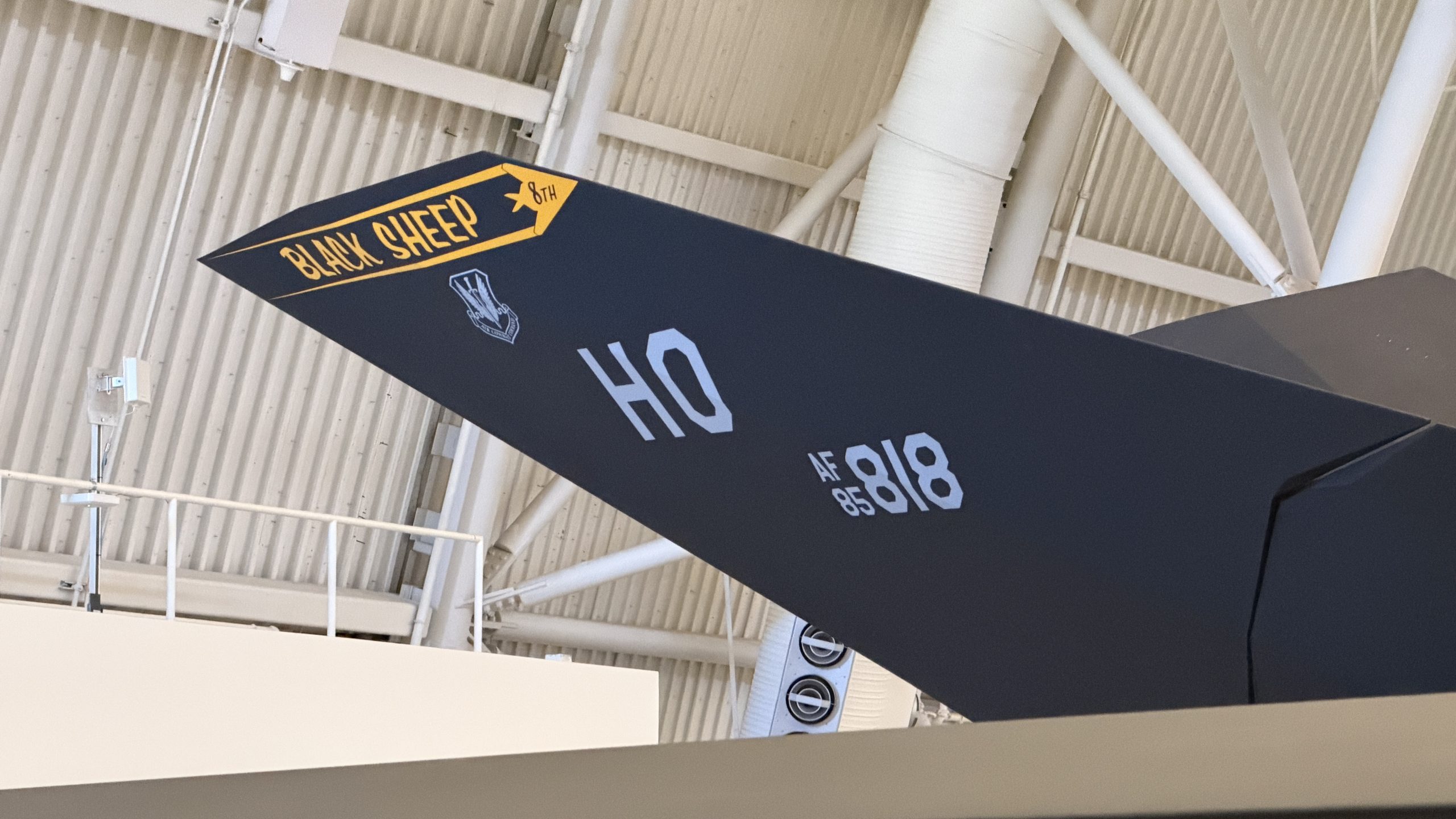 F-117 Nighthawk at the Smithsonian. 19FortyFive Original Image by Christian D. Orr. 