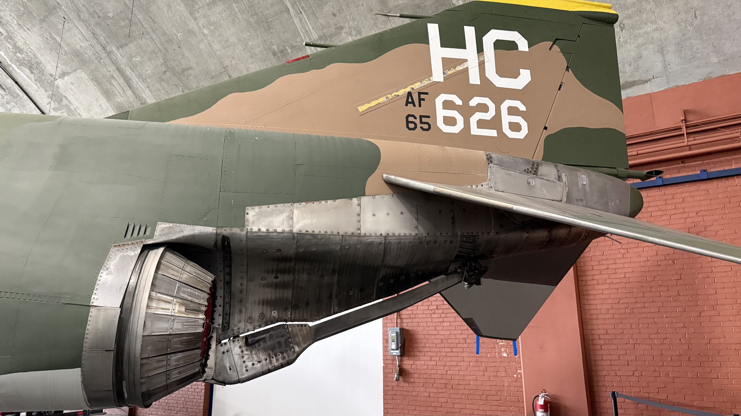 F-4 Phantom photo from 19FortyFive staff museum visit. 