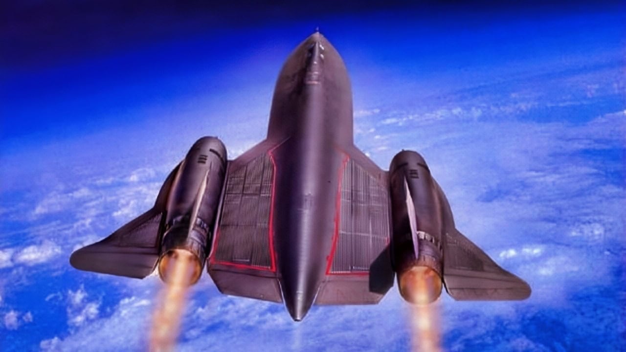 SR-71 Blackbird over the Earth Creative Commons Photo