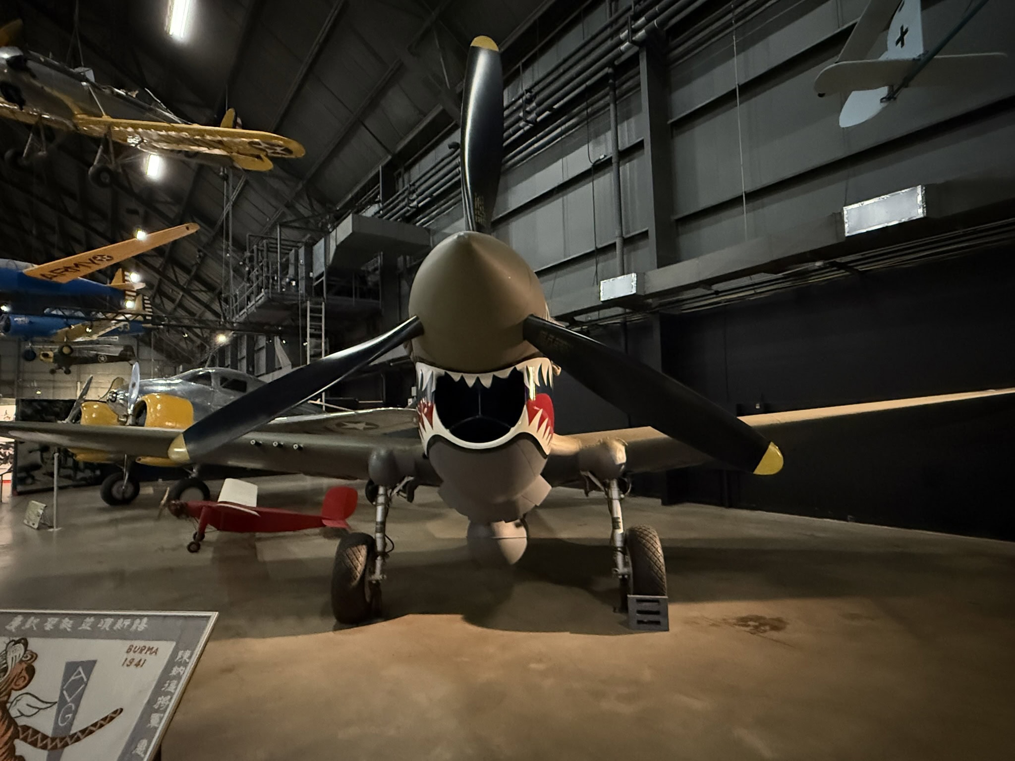 P-40E Warhawk. Image Credit: 19FortyFive.com Taken by Harry J. Kazianis on July 19, 2026. 