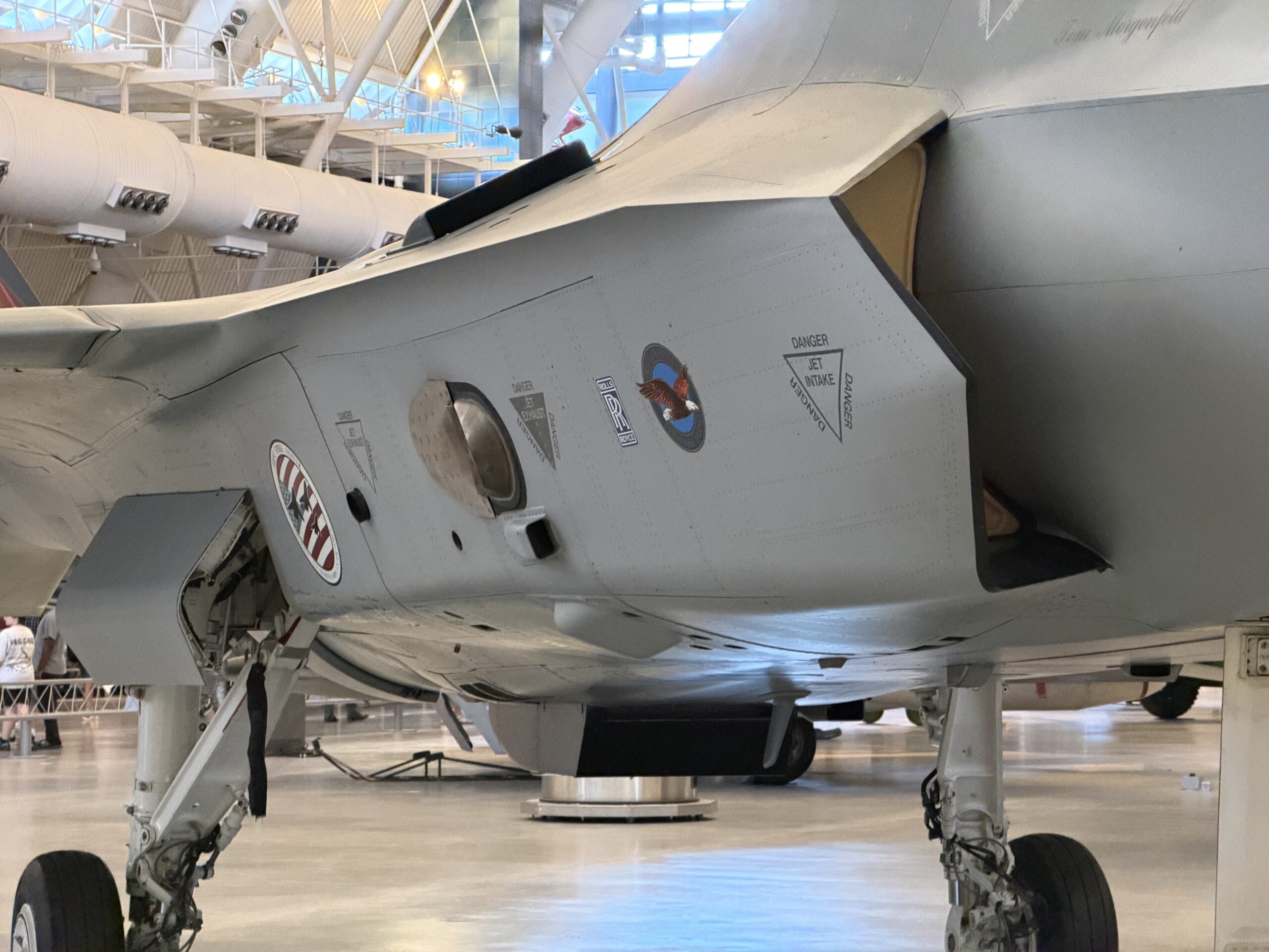 F-35 at the Smithsonian. Image taken on 7/8/2026 by 19FortyFive Staff. 