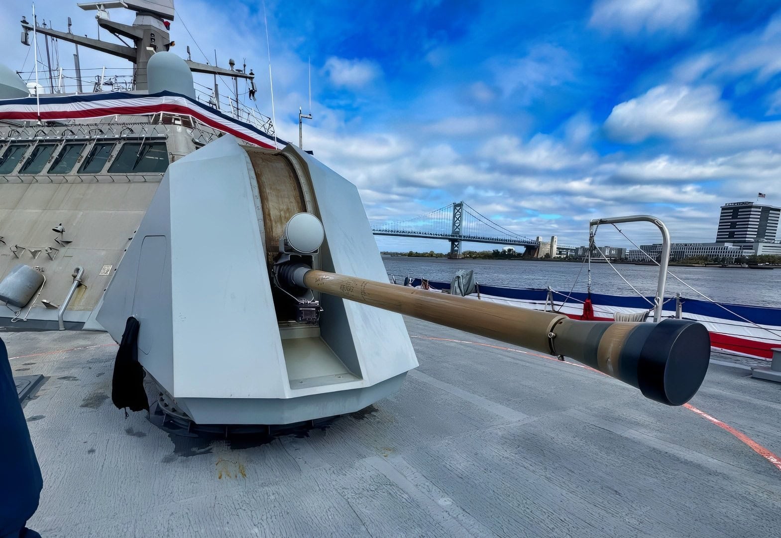Littoral Combat Ship Deck Gun U.S. Navy