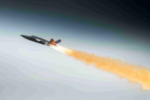 The Airbus U740 takes off for its first flight in Europe. (Photo: Airbus Defence and Space GmbH 2026)